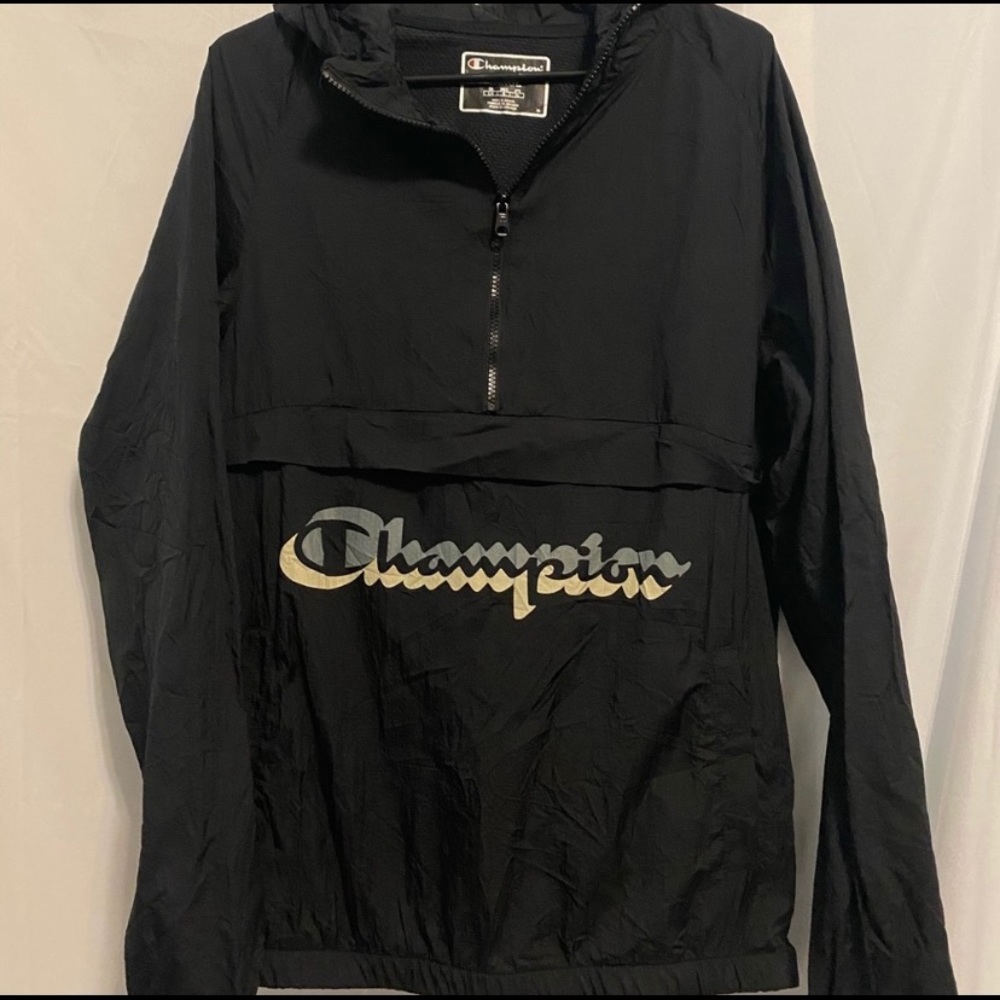 Champion Rain Jacket unisex Pullover size L